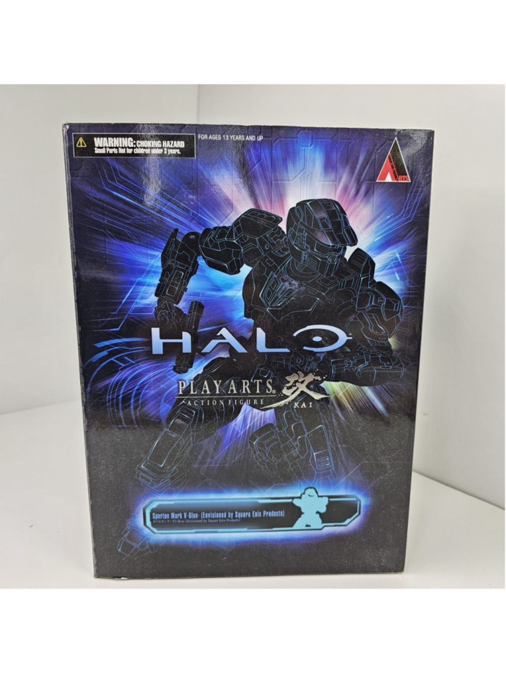 SEALED HALO Square Enix Play Arts Kai Halo Spartan Mark V Blue Action Figure
